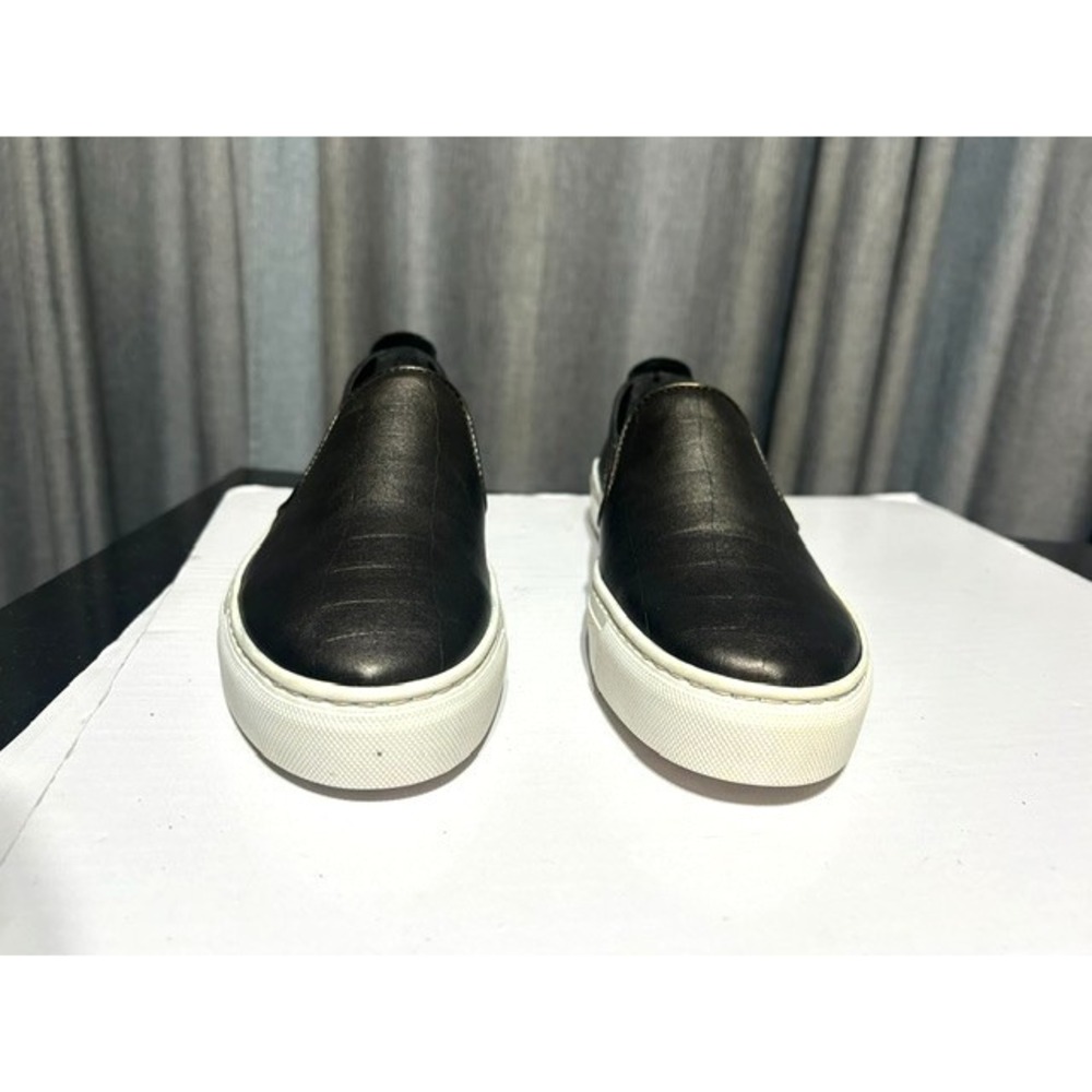 The FLEXX Sneak Name Anthracite Mustang Cocco Slip‑On Platform Sneakers Women 8‎